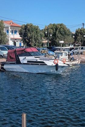 Relaxing stay a cozy yacht on the island of Lesbos