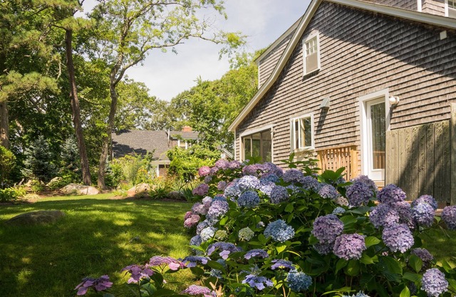 Relaxing summer house in prime location to beach and town in Woods Hole
