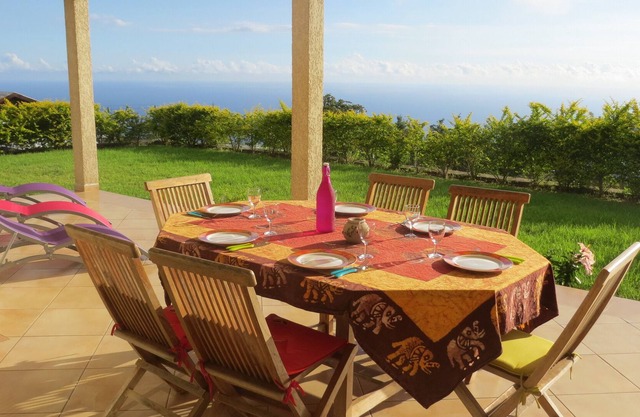 Rental house on one level, sea view, garden, terrace gde, 3 bedrooms, 2 bathrooms