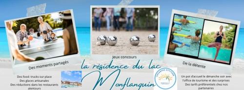 Residence du Lac MONFLANQUIN Duplex 1 chambre, 5 personnes, 33m2