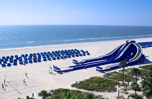 Resort on the beach, voted the nations #1 beach destination for 2012