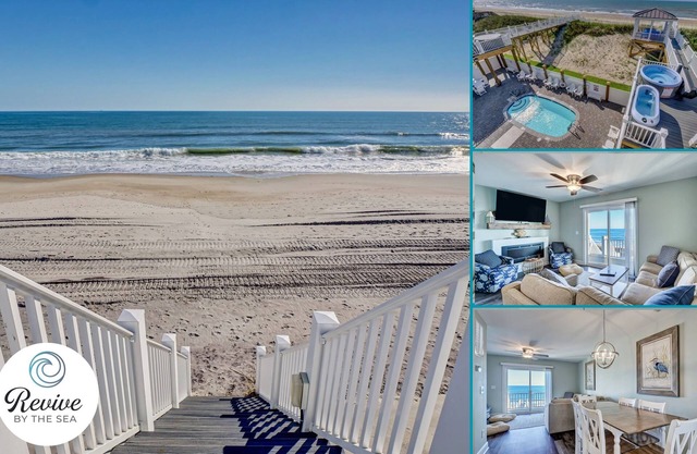 Revive! Oceanfront Home | Pool | Hot Tub | Elevator