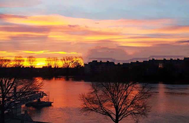 RIVE DE SAÔNE 75m2.P'tit dej.Pleasant & spacious.