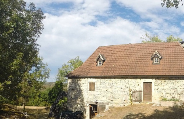 Romantic stone house in the nature reserve