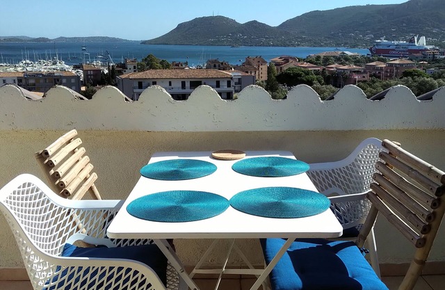 Rooftop apartment with terrace overlooking the gulf of Porto Vecchio