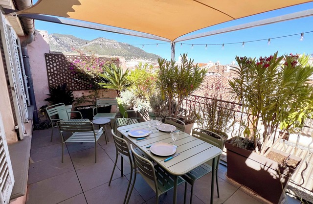 Rooftop apartment with terrace - Toulon center