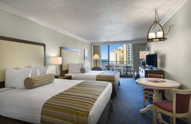 Room with Partial Ocean Views in South Myrtle Beach - Full Access to Amenities!