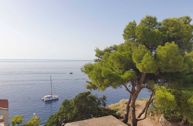 Rooms Katarina One bedroom apartment with terrace and sea view