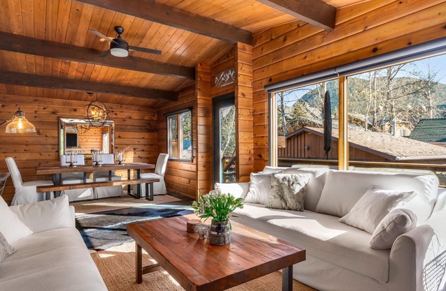 Rustic Chic Banff Mountain Home