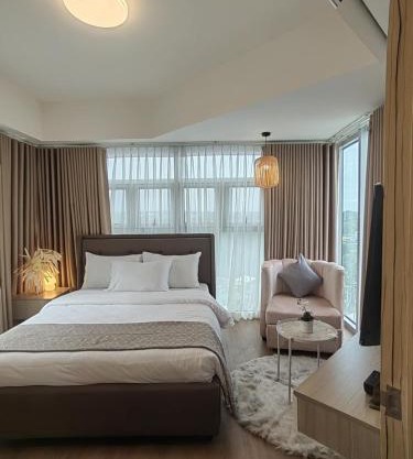 S&R Staycation Davao - 1Bedroom & Fully Equipped Unit with NETFLIX at INSPIRIA CONDOMINIUM