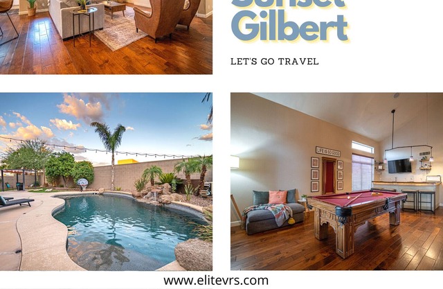 Saguaro Sunset! Sleeps 12 with Heated Pool Too! Game Room