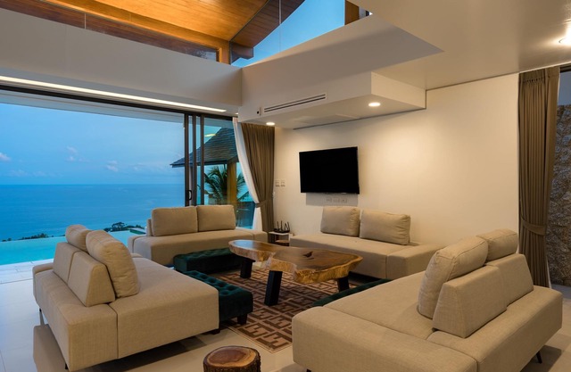 Samui Seaview Rainforest Infinity Pool Villa With 3 Beds Suits With Housekeeper