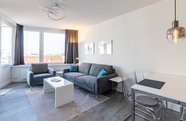 Sandbank Domizil in Haus Seeblick - view of the North Sea!