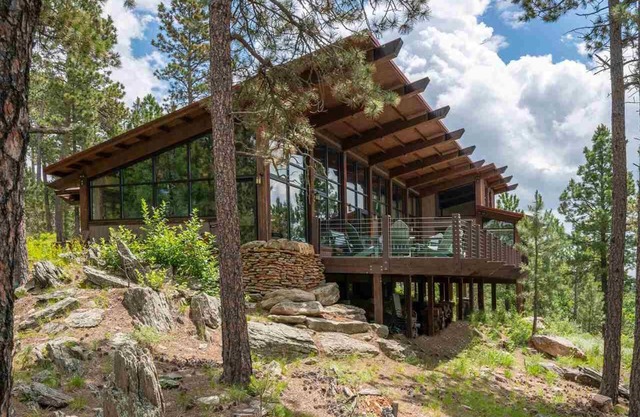 Savor tranquility with Mt. Rushmore views and nearby Custer State Park.