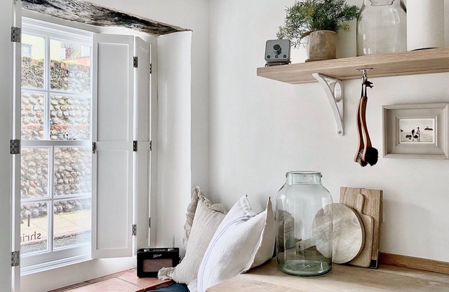 Sea air and starry nights - there's space for two and your four legged friend.