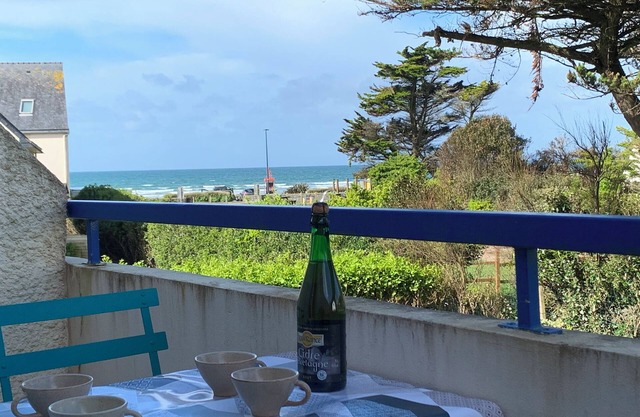 Sea view apartment 100m from the beach