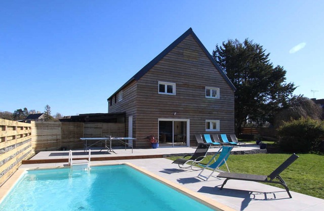 Seaside Family Retreat with Private Pool and Garden – Sleeps 12