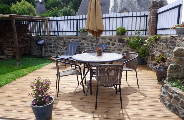 Seaside house in the Bay of Mont-Saint-Michel