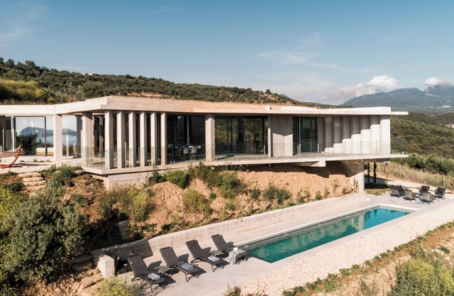 Seaview 4 Bed Villa Sleeps 8 -Private Pool-Pets Ok