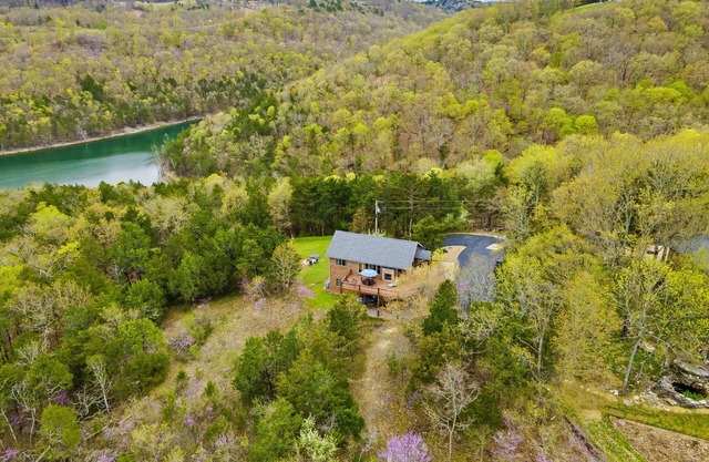 Secluded Home- Mountain Estate with Stunning Lake Views & Cleared Trail to water!