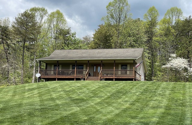 Secluded home on 40 wooded acres