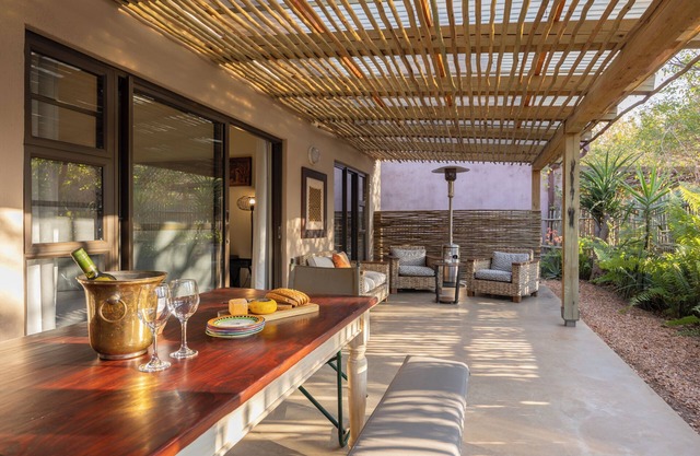 Securely located vacation home on a wildlife estate