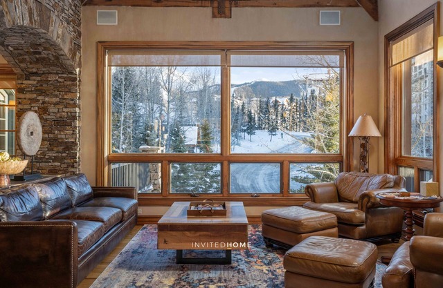 See Forever Home by InvitedHome | Fireplace, Ski Valet, Peaks Pool, Hot Tub, Gym