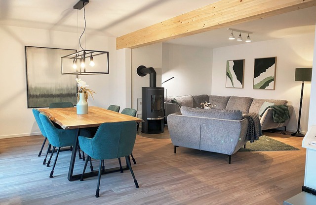 SeeZeit - Holiday apartment at the Pütten. Sauna. Terrace. Dog friendly.