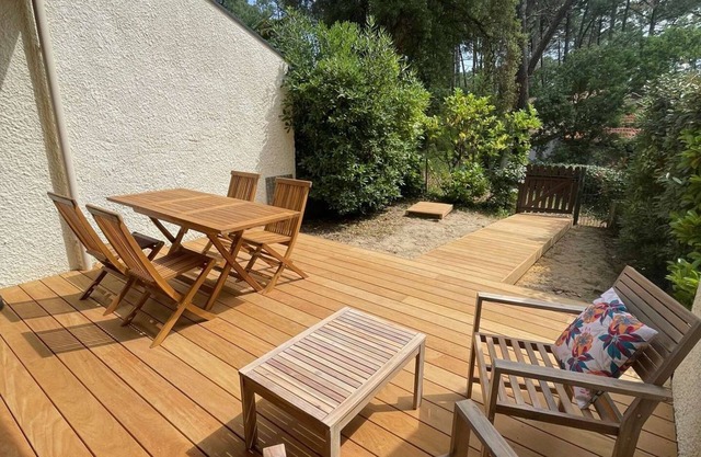 Seignosse Ocean, patio villa, rated 2 stars, located in a quiet area, close to the beach, ideal.