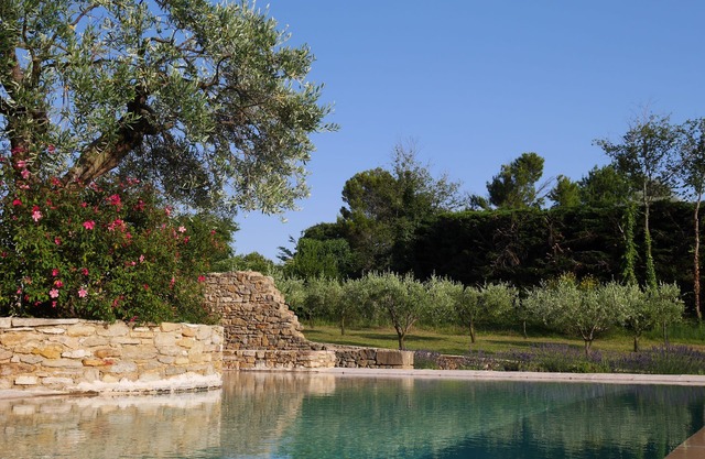 Self catering room in a large Mas