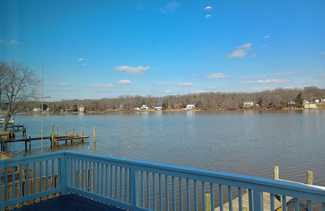 Serene 3-bedroom waterfront newly renovated house, AC, Fast WiFi, Patio