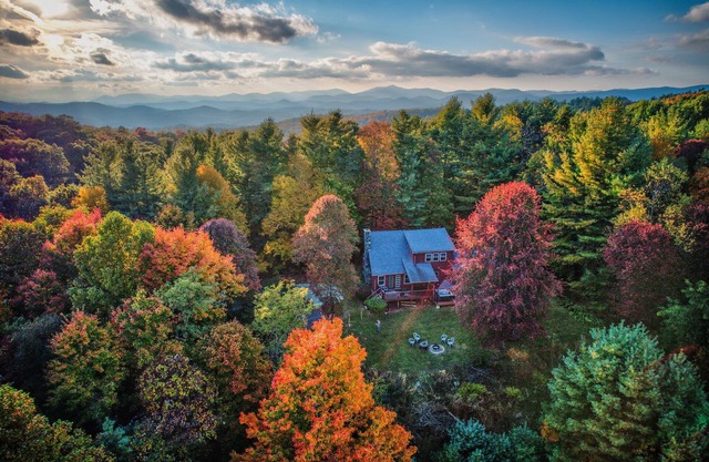 Serenity Now - Peaceful setting, mountain views, game room & pet friendly!