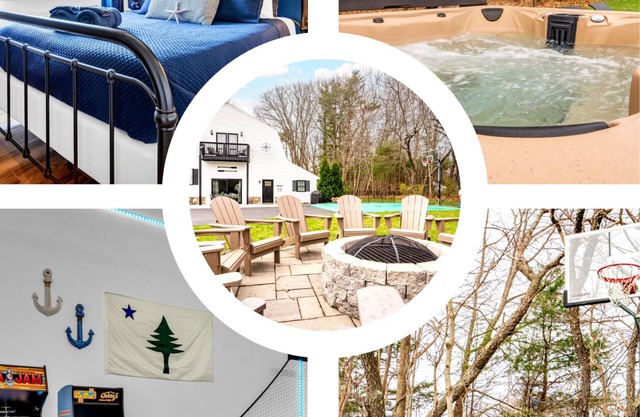 Shamrock by the Sea: Hot Tub, Arcade, Basketball