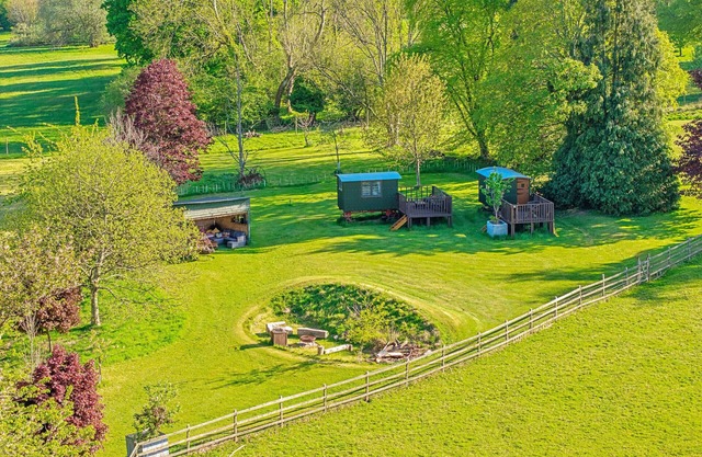 Shepherd's Hut at Hilltop Farm