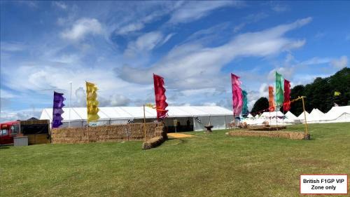 Silverstone Glamping and Pre-Pitched Camping with intentsGP