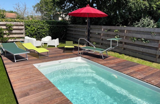 Single storey holiday home, beach and center at 10 mins walk. Classified ⭐️⭐️⭐️