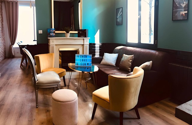 Snow lake and sun,appartement centre ville+garage