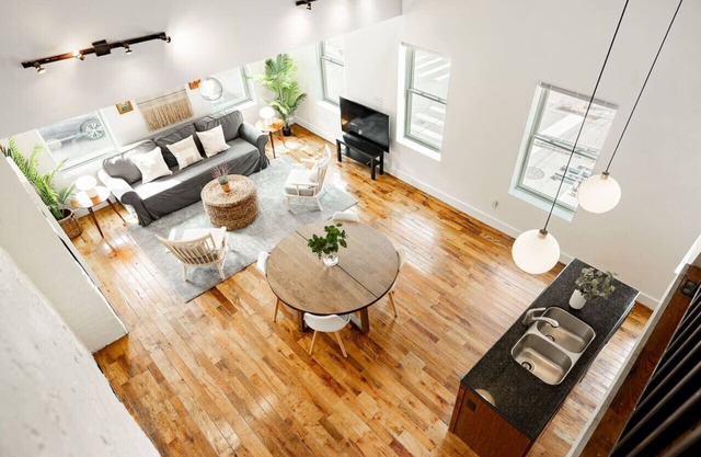 Soaring 2BR Parkside Loft