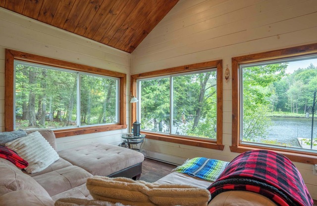 Spa, Pool table, Lake - Chalet Family au Grand air