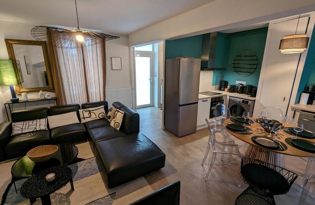 Spacious Home with Terrace, Parking, and Modern Amenities in Historic 18th Century Property