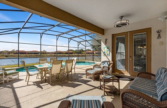 Spacious 6-Bedroom Home with Private Pool and lake Views