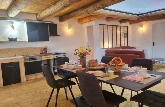 Spacious accommodation in Sauvain with garage and historical views