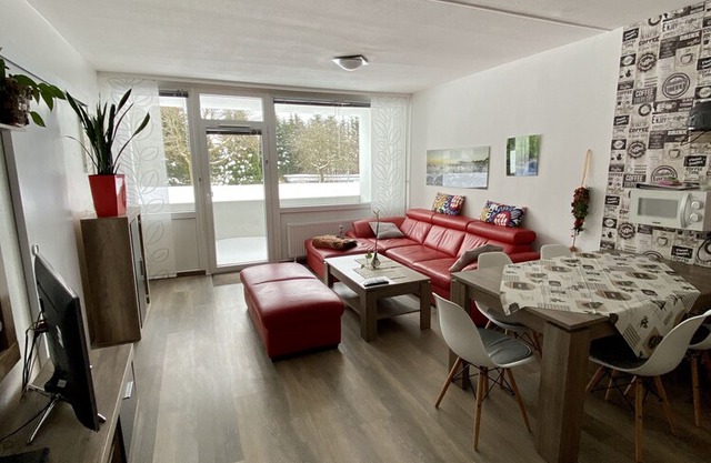 spacious apartment with 6 beds and a lot of comfort for holidays from the 1st minute