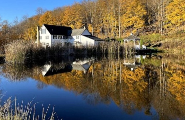Spacious Catskills Farmhouse w/Private Pond