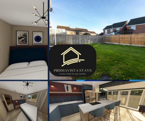 Spacious Chester Home Sleeps 6 Free Wi-Fi and Parking Great for Families and Contractors