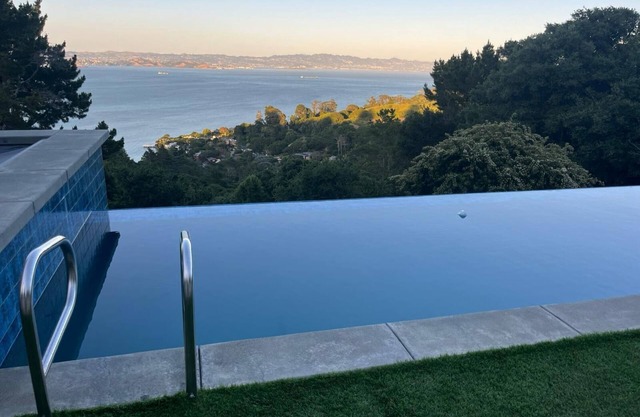 Spacious Gated Estate with Pool, Hot Tub, & Breathtaking Ocean Views in Tiburon.