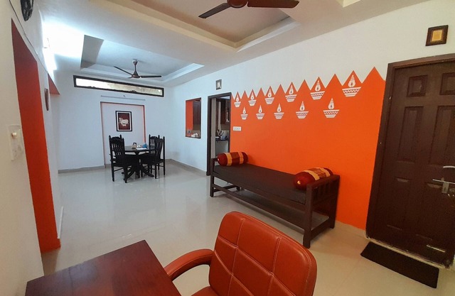 Spacious, Heritage 1-bedroom apartment in Alwarpet, Chennai