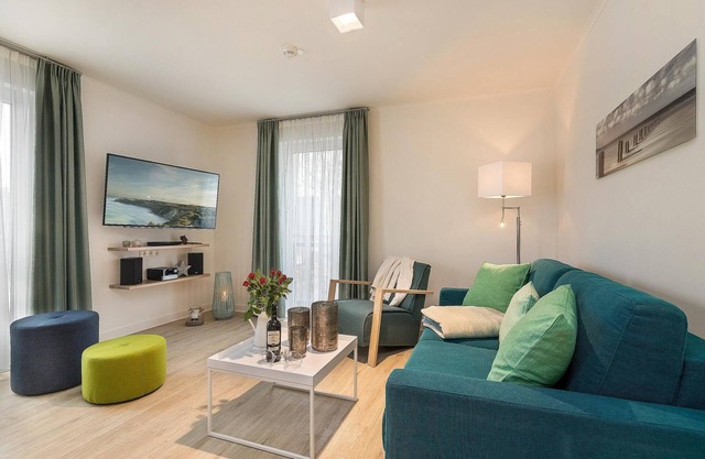Spacious, modern, maritime suite, designed with the charm of nature and modernity