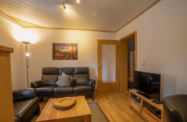 Spacious vacation home in Winterberg with a large balcony