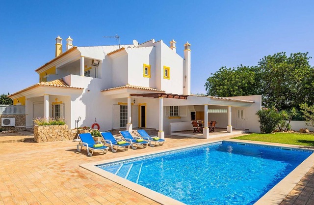Spacious villa with large outside terrace